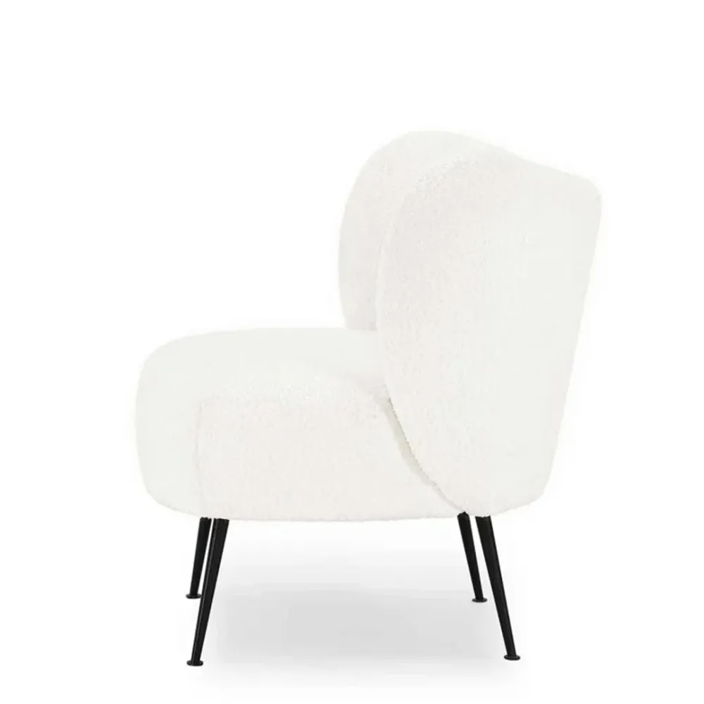 Snowy Comfort Lounge Chair Single