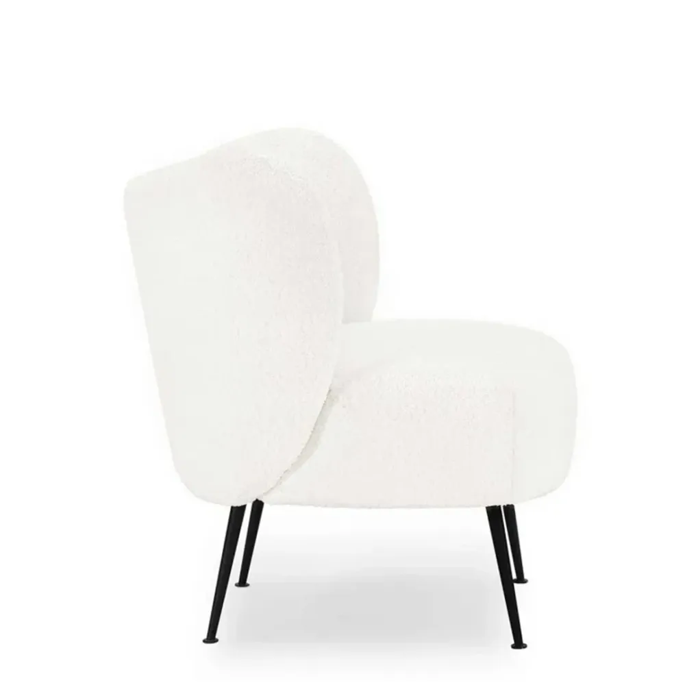 Snowy Comfort Lounge Chair Single