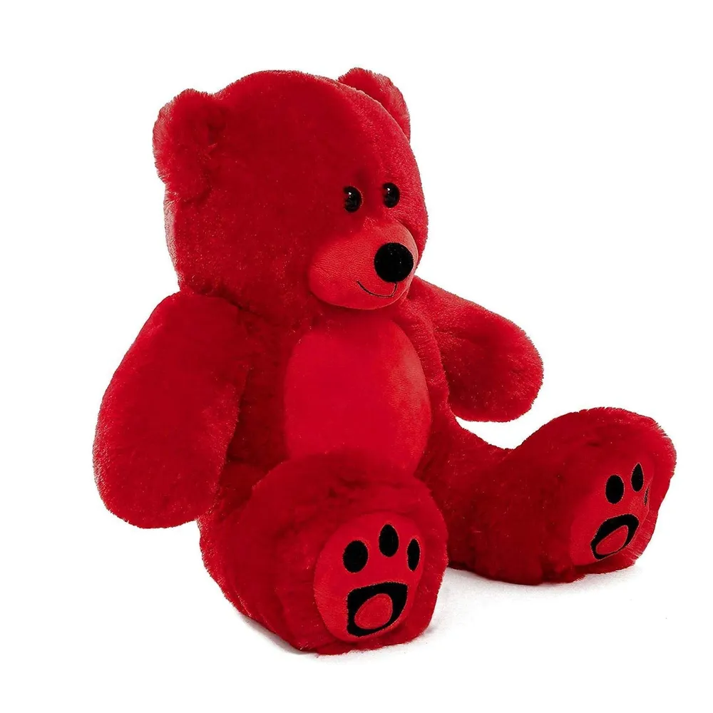 Soft Feel Mushy Baby Teddy Bear Pink