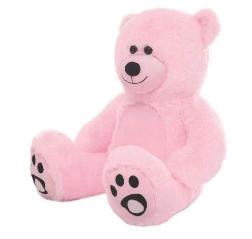 Soft Feel Mushy Baby Teddy Bear Pink