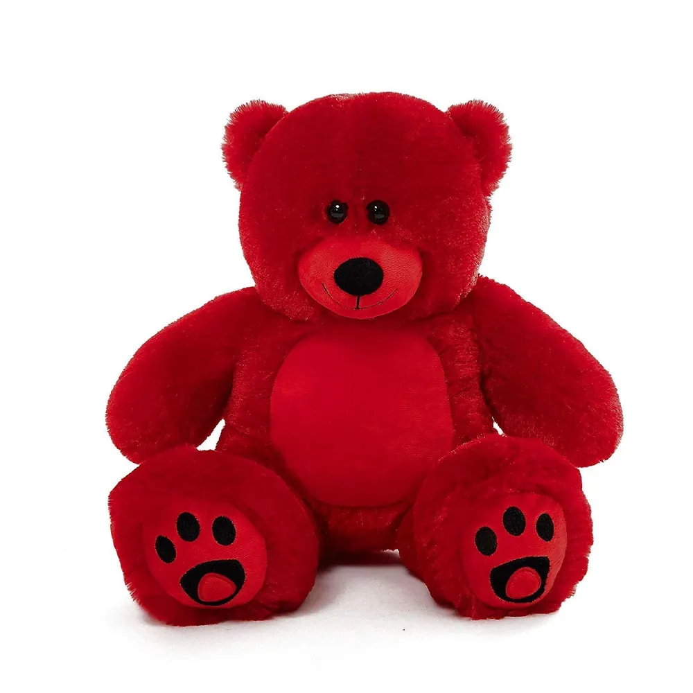 Soft Feel Mushy Baby Teddy Bear Pink