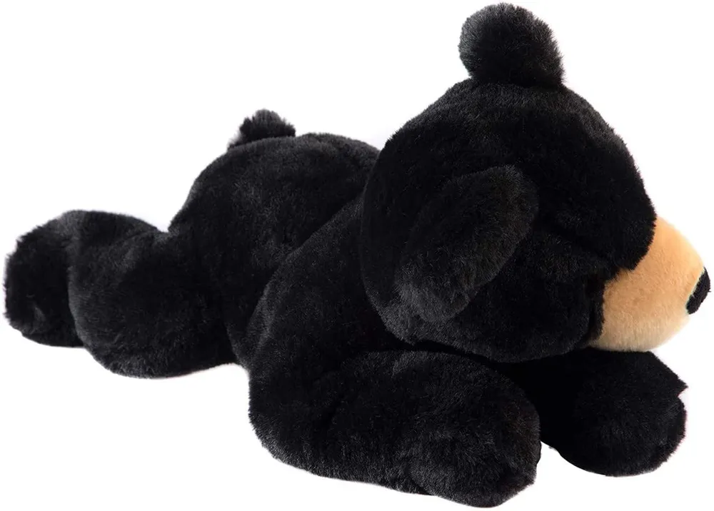 Soft Feel Mushy Black Teddy Bear