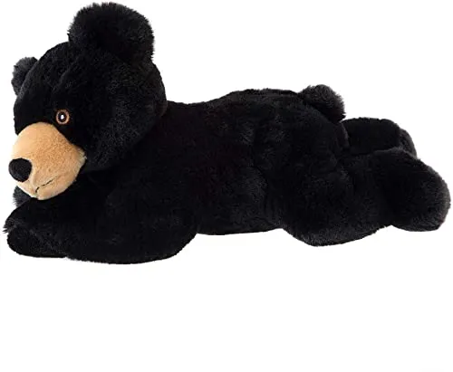 Soft Feel Mushy Black Teddy Bear