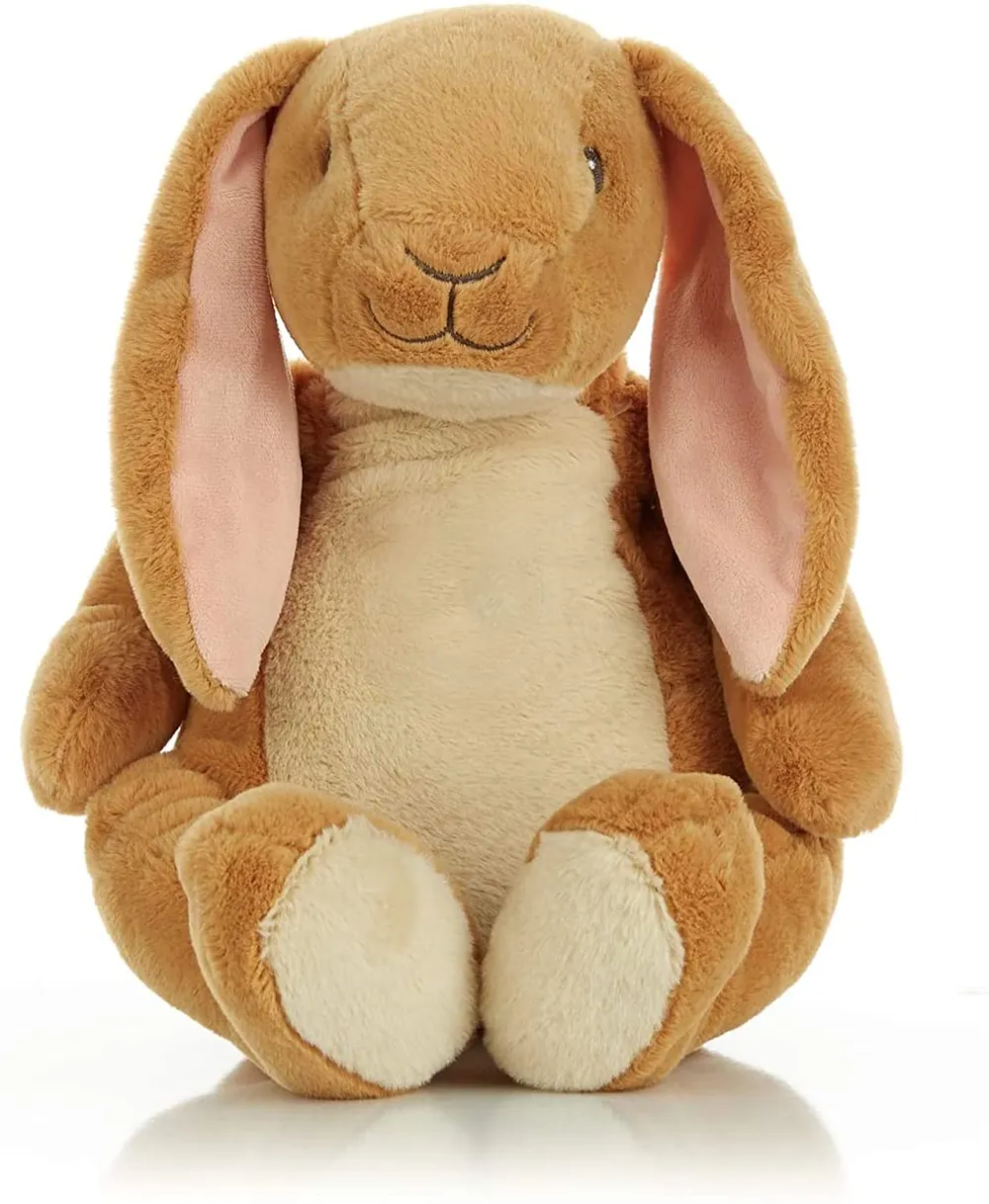 Soft Feel Mushy Brown Bunny Soft Toy