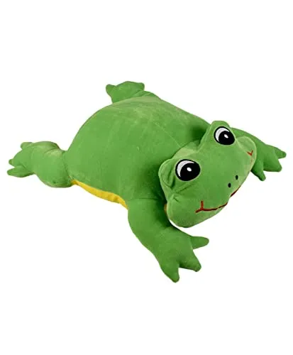 Soft Feel Mushy Cute Green Frog Soft Toy