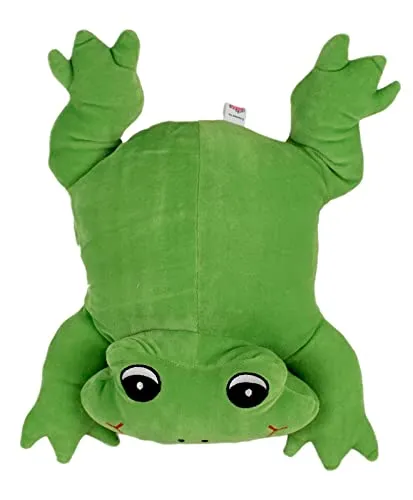 Soft Feel Mushy Cute Green Frog Soft Toy