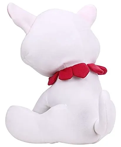Soft Feel Mushy Kitty Soft Toy White