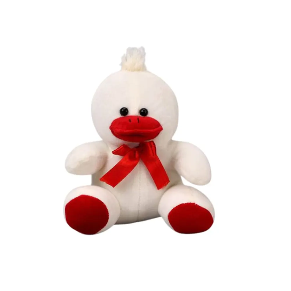 Soft Feel Mushy Little Duckling Soft Toy YELLOW