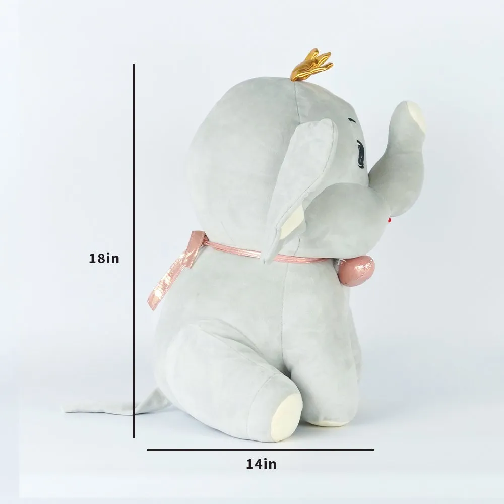 Soft Feel Mushy Little Elephant Soft Toy