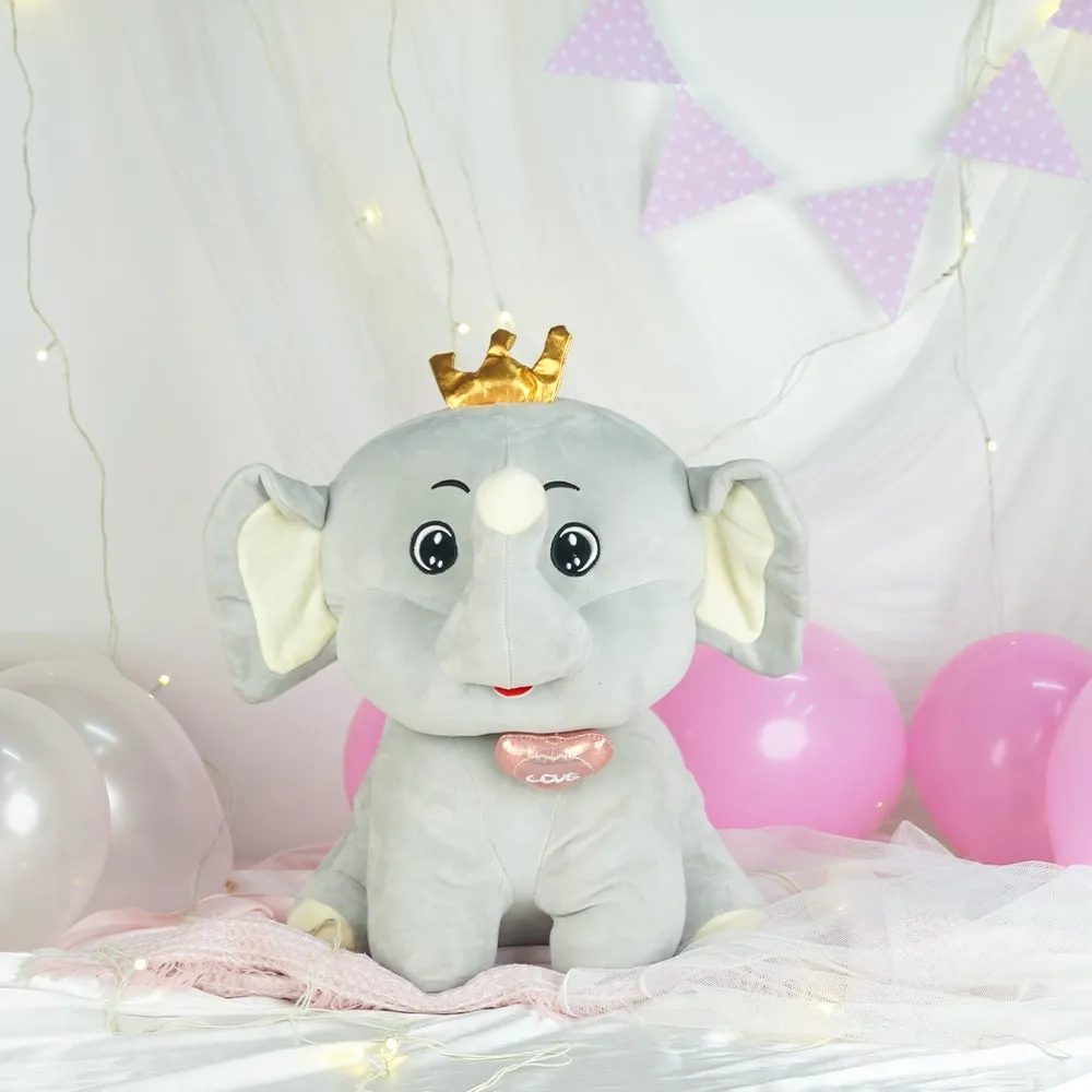 Soft Feel Mushy Little Elephant Soft Toy