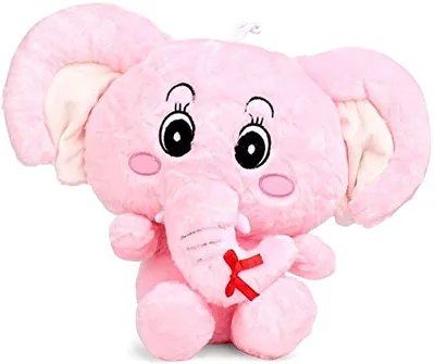 Soft Feel Mushy Little Elephant Soft Toy