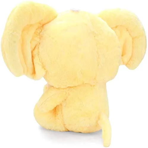 Soft Feel Mushy Little Elephant Soft Toy Pink