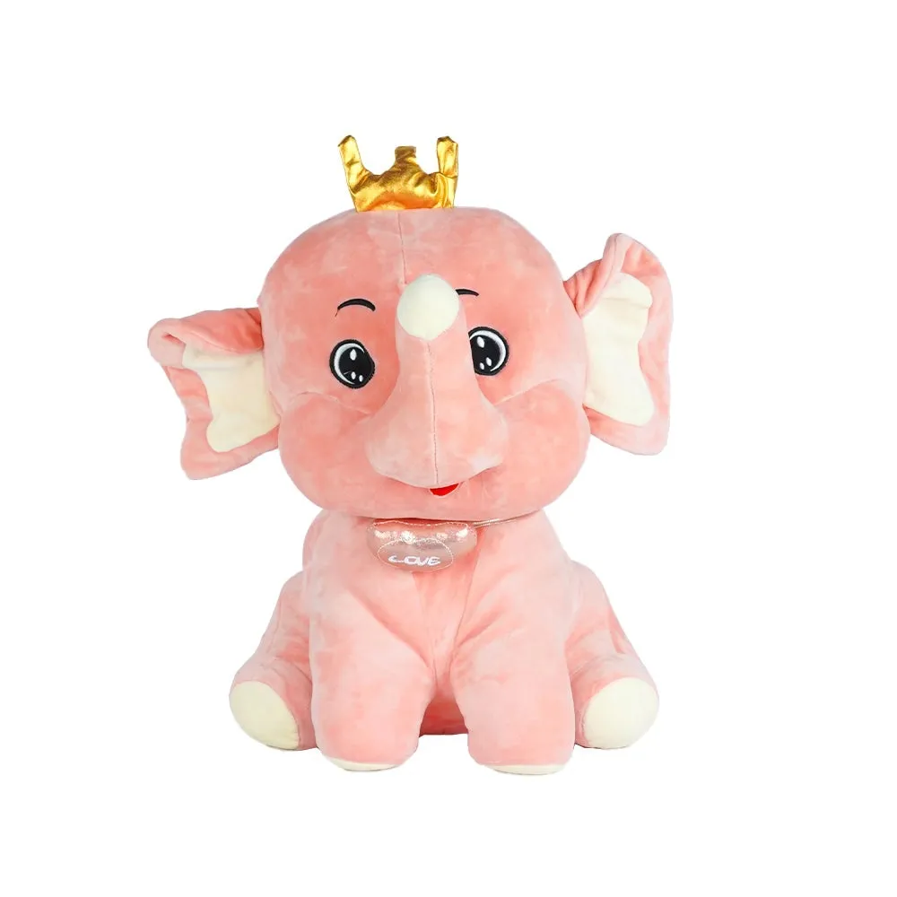 Soft Feel Mushy Little Pink Elephant Soft Toy