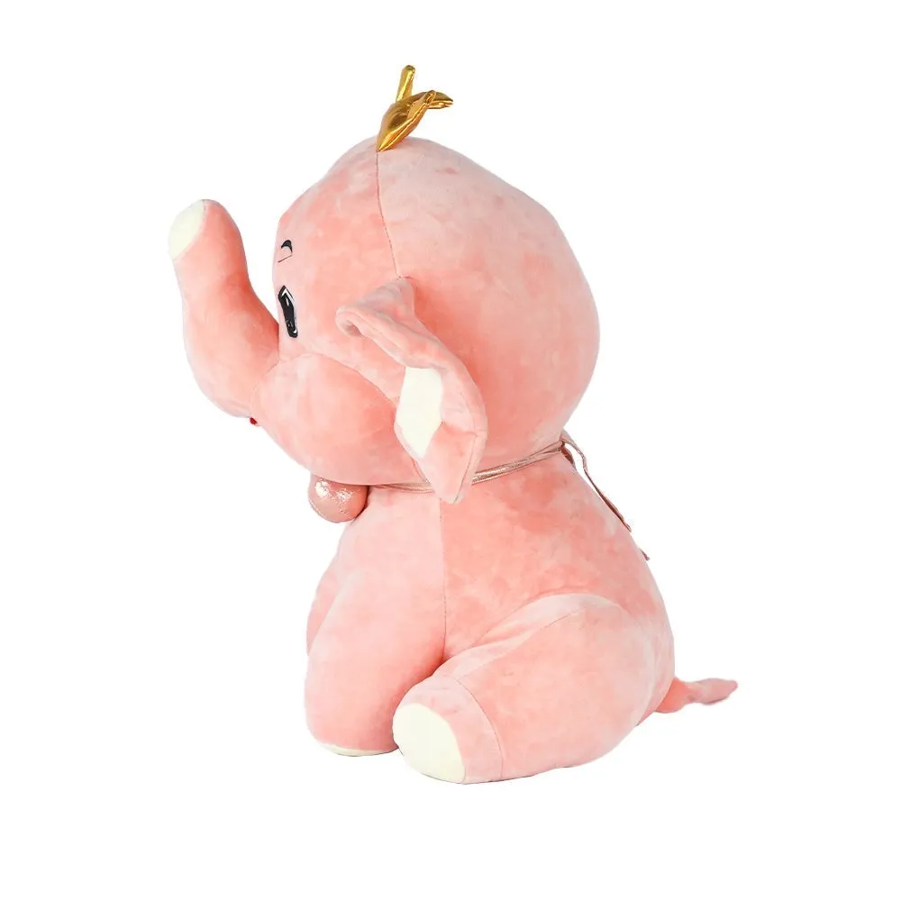 Soft Feel Mushy Little Pink Elephant Soft Toy