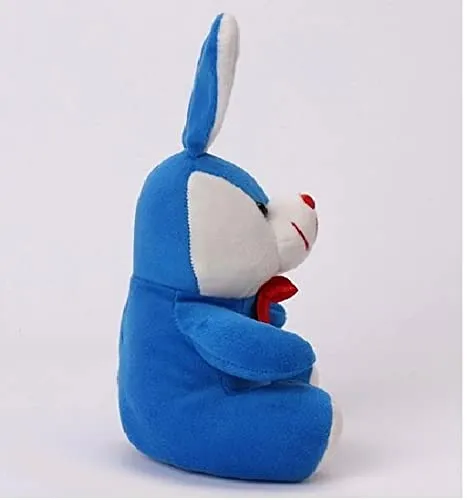Soft Feel Mushy Little Rabbit Soft Toy Orange