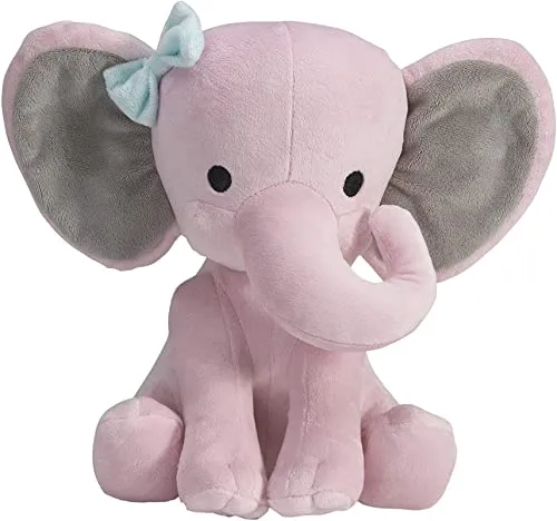 Soft Feel Mushy Pink Elephant Soft Toy