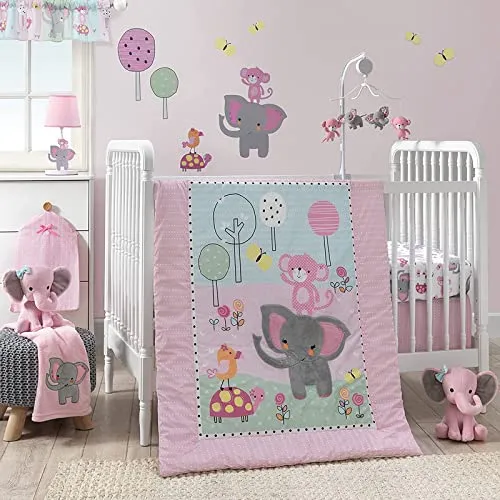 Soft Feel Mushy Pink Elephant Soft Toy