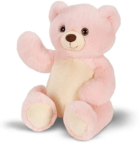 Soft Feel Mushy Pink Jolly Teddy Bear