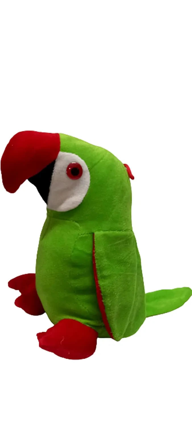 Soft Feel Mushy Plush Parrot Soft Toy
