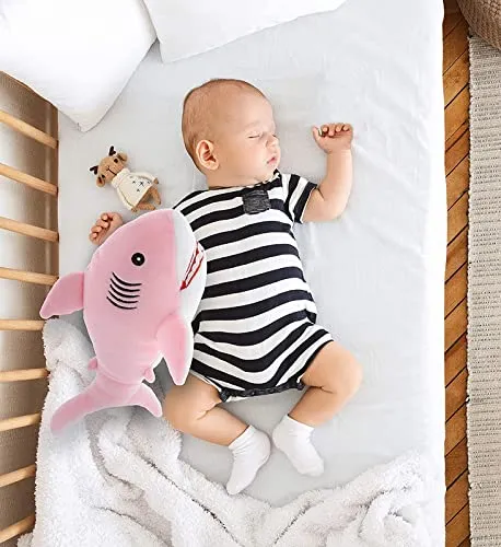 Soft Feel Mushy Plush Pink Whale Soft Toy