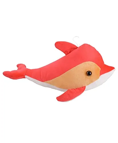 Soft Feel Mushy Whale Soft Toy Purple