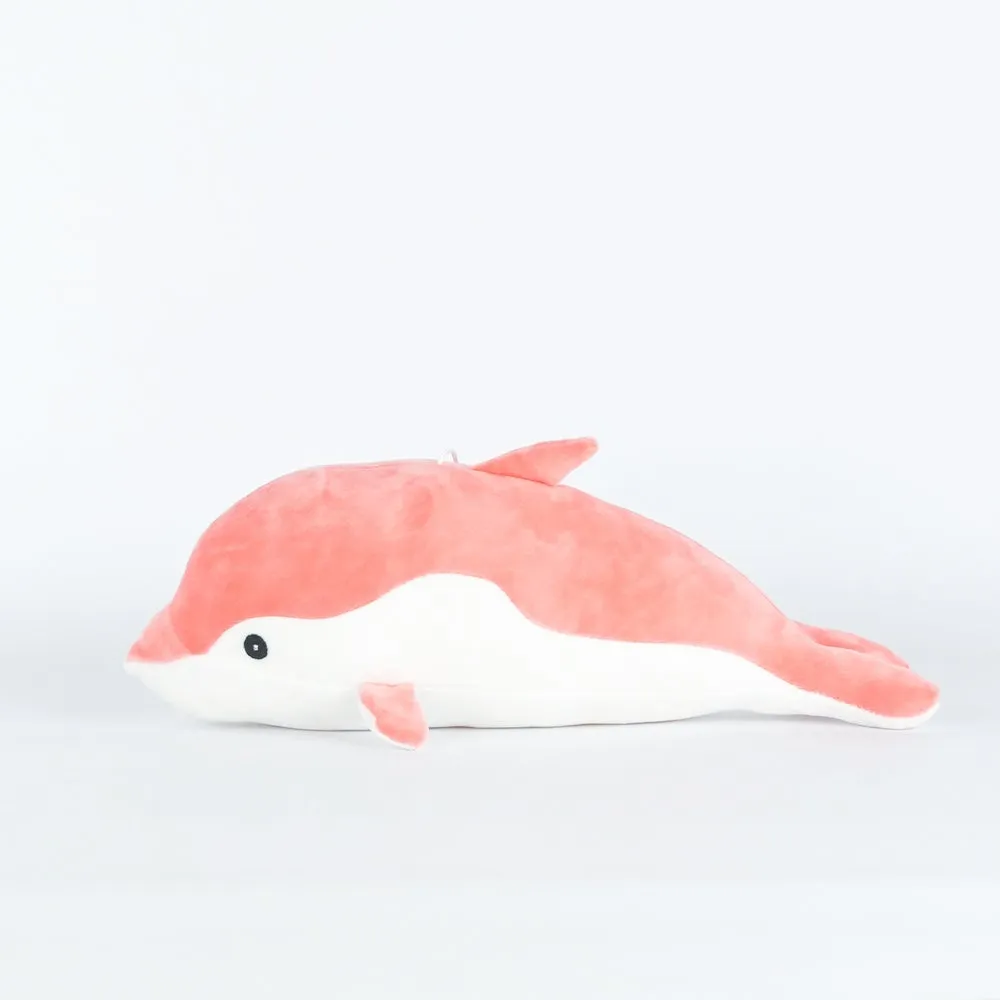 Soft Feel Swimming Pink Whale Soft Toy
