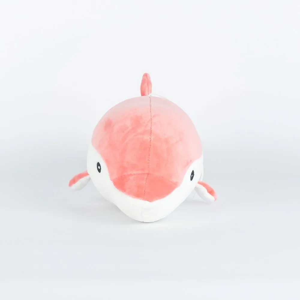 Soft Feel Swimming Pink Whale Soft Toy