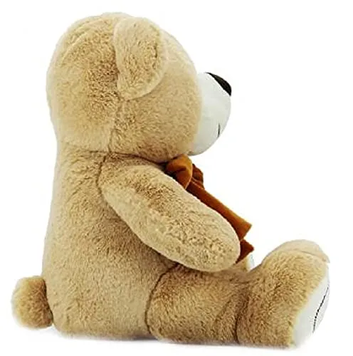 Soft Mushy Baby Teddy Bear Light Brown