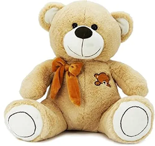 Soft Mushy Baby Teddy Bear Light Brown