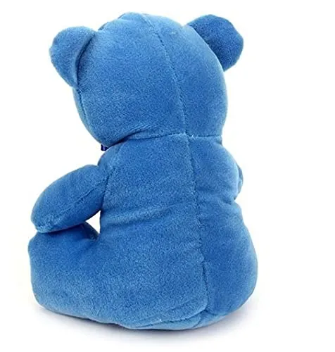 Soft Mushy Blue Teddy Bear