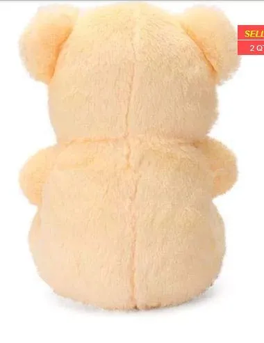 Soft Mushy Peach Teddy Bear
