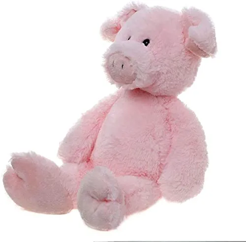 Soft Mushy Pink Pig Soft Toy