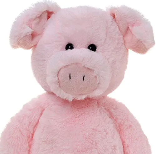 Soft Mushy Pink Pig Soft Toy