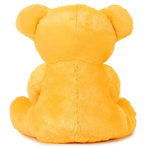 Soft Mushy Polka Bow Tie Teddy Bear Pink