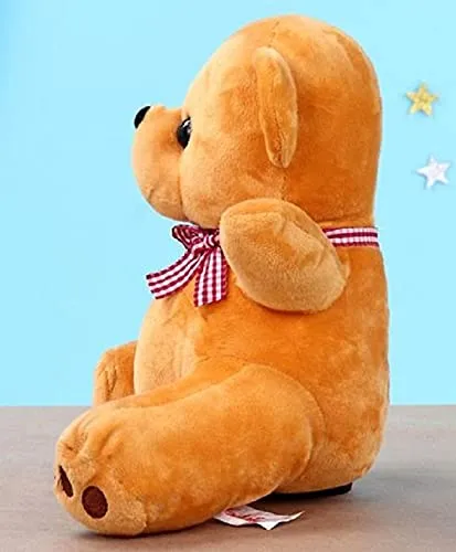 Soft Mushy Woody Brown Teddy Bear