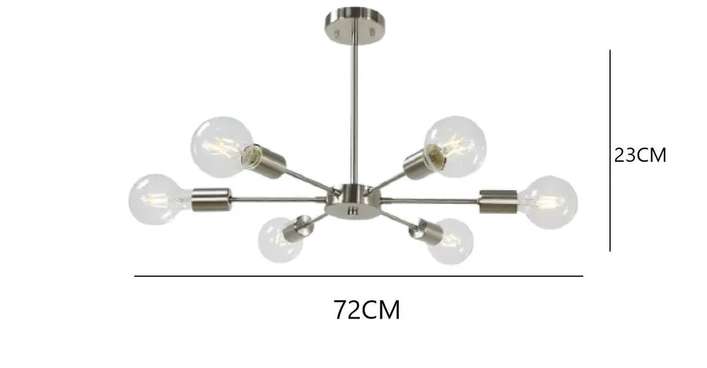 Solid Fitted Contemporary Ceiling Light/Chandelier