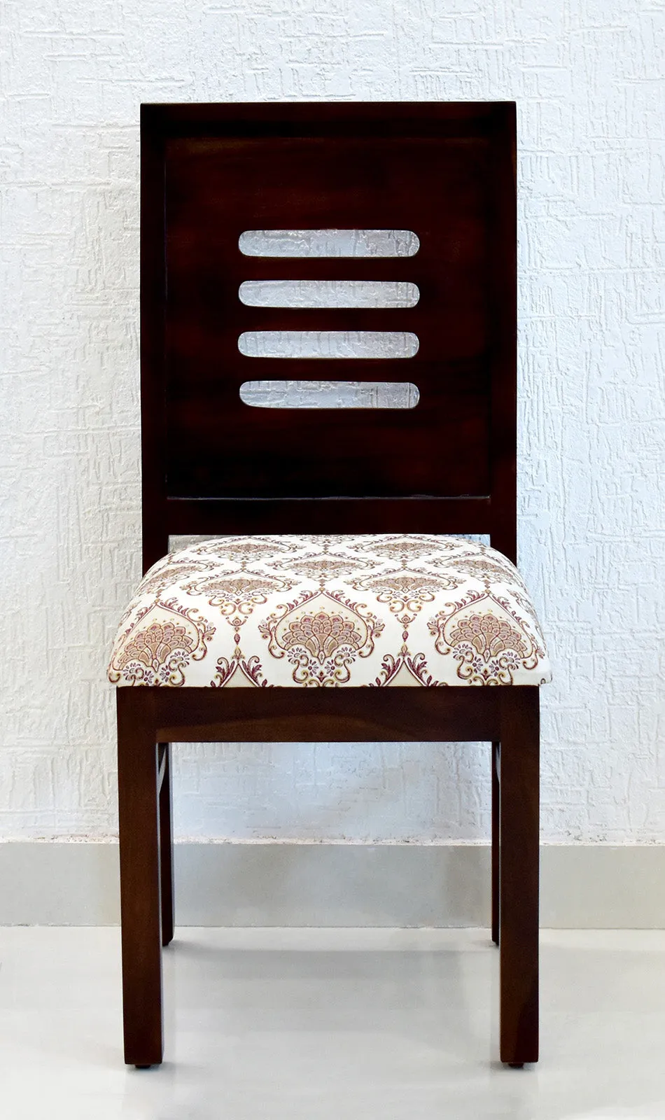 Solid Sheesham Wood Dining Chair Set Of 2