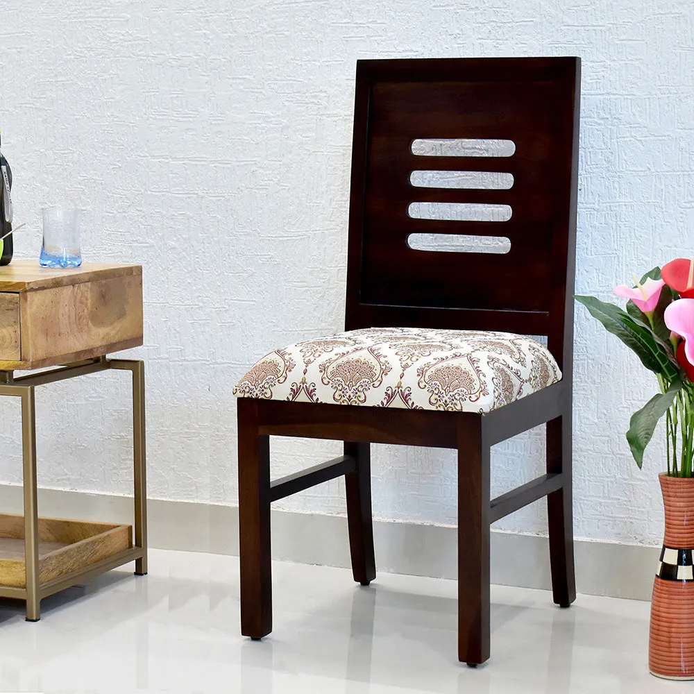 Solid Sheesham Wood Dining Chair Set Of 4