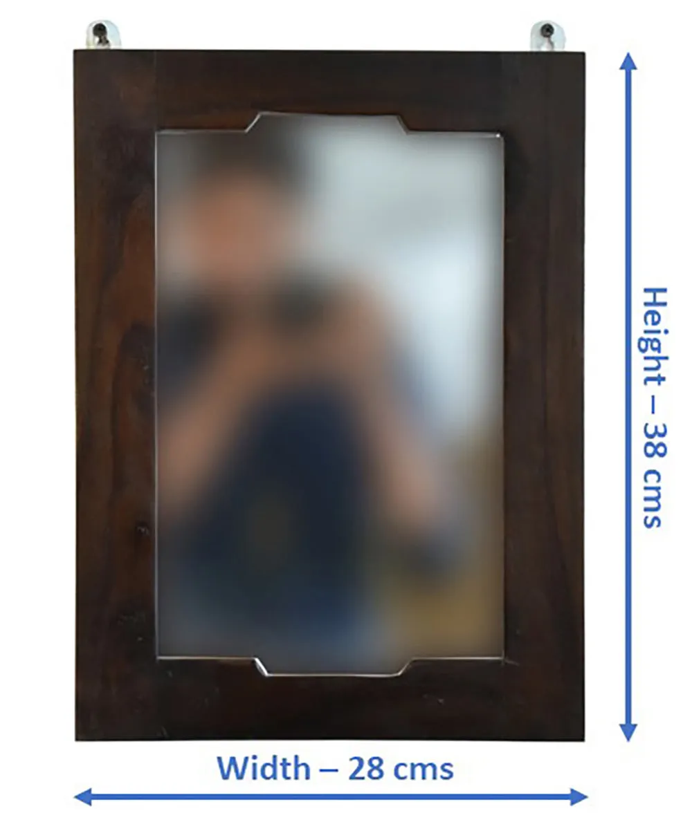 Solid Sheesham Wood Natural Teak Dressing Table