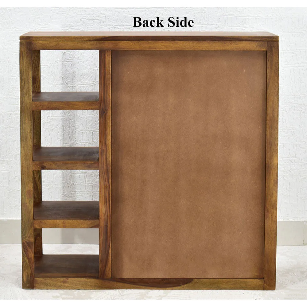 Solid Sheesham Wood Natural Teak Multipurpose Cabinet