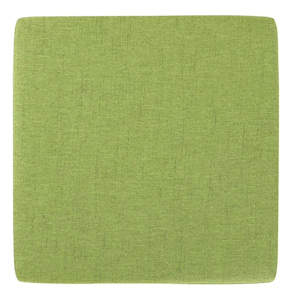 Solid Wooden Urban Green Ottoman With Storage