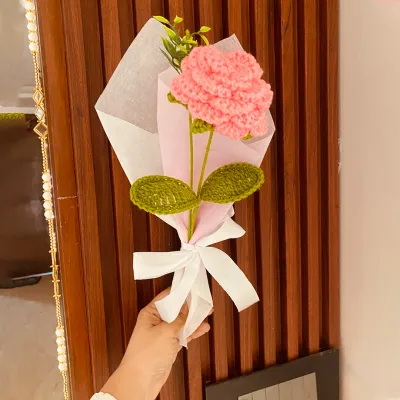 WallMantra Solo Pink Forever Flower