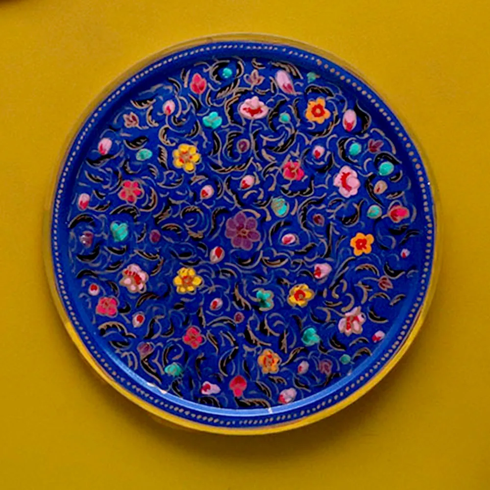 Spectacular Floral Artwork Set of 3 Wallplates