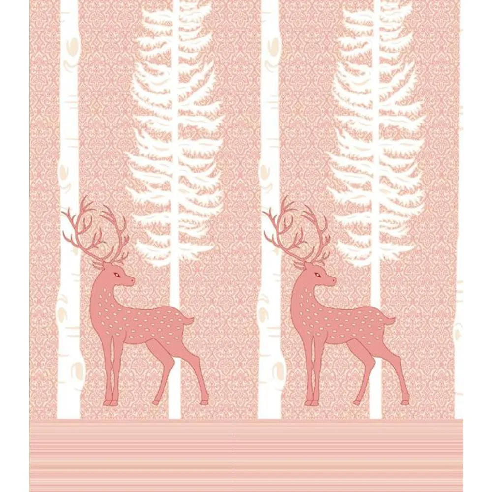 Spotted Deer Cotton Bedsheet with Pillow Covers