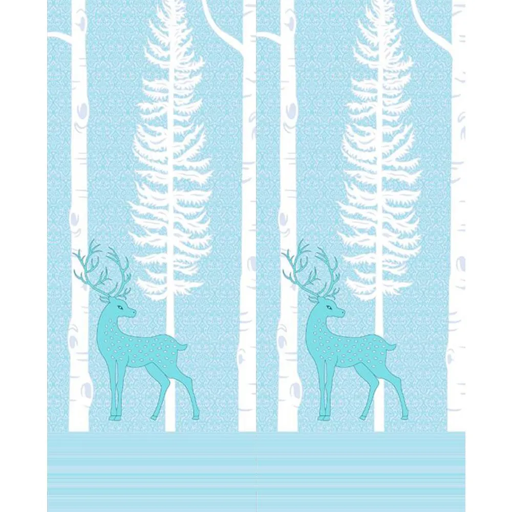 Spotted Deer Cotton Bedsheet with Pillow Covers