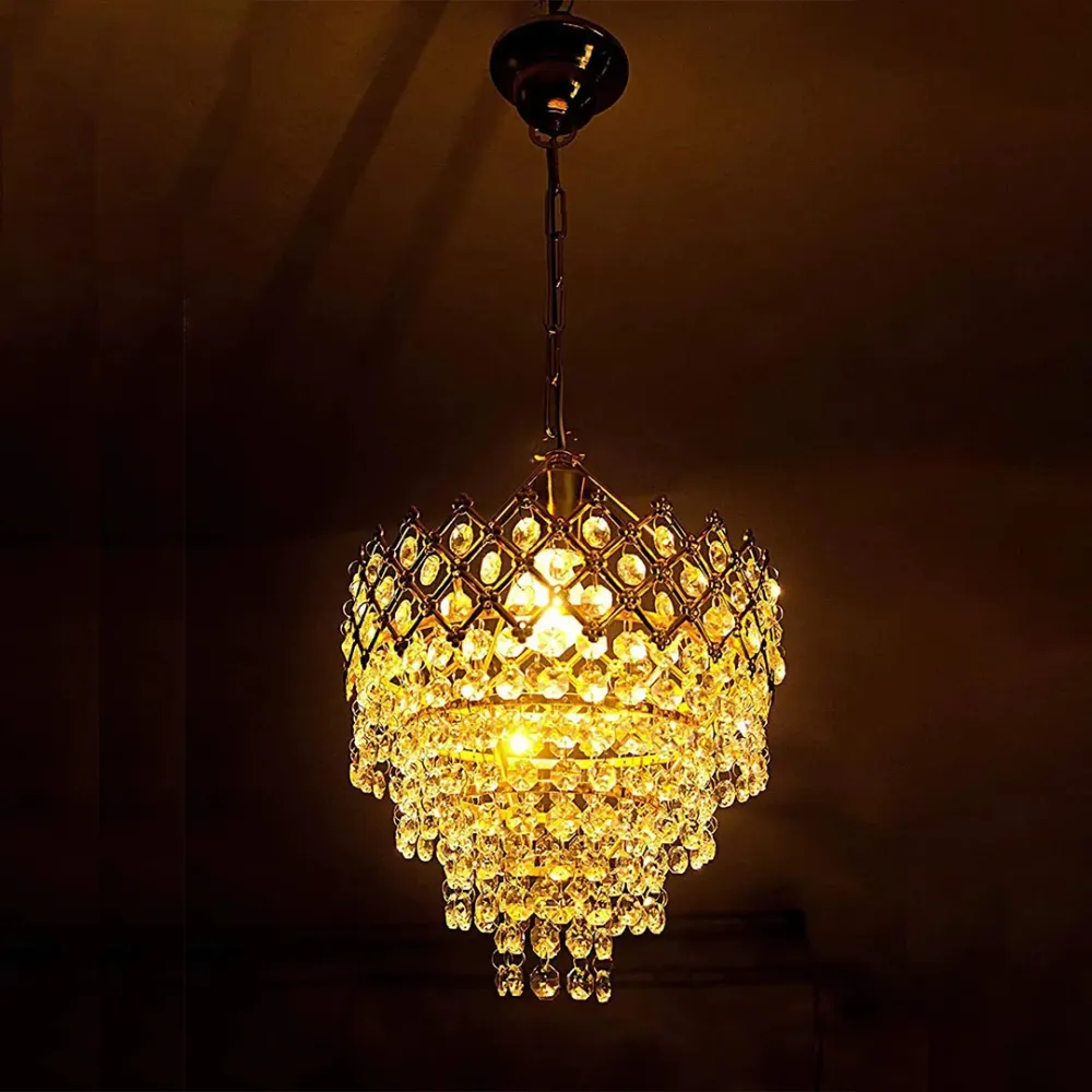 Spreading Gold Decorative Hall Chandelier Light  (Bulb not included) Single Piece