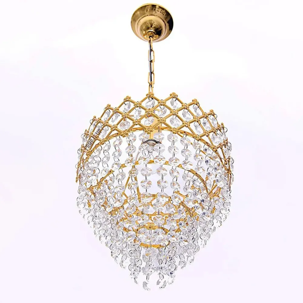 Spreading Gold Decorative Hall Chandelier Light  (Bulb not included) Single Piece