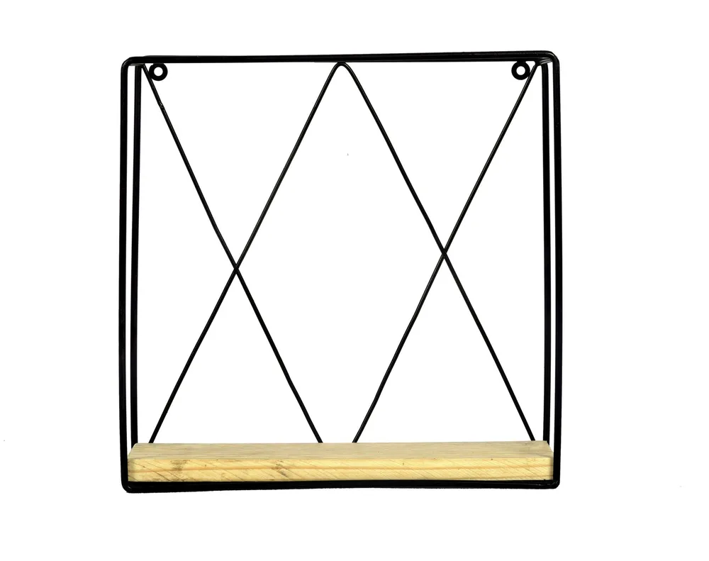 Sqaure Designer Wall Shelf (Set of 2)