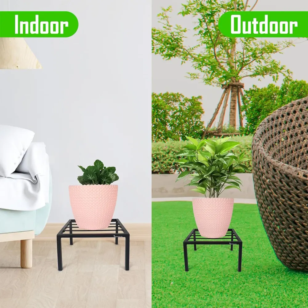 Square Flower Pot Stand Planter