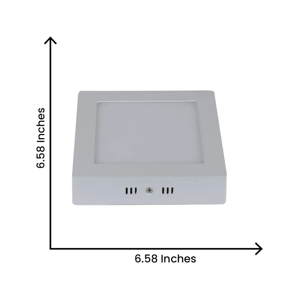 Square Surface Bright White 12W Penal Light
